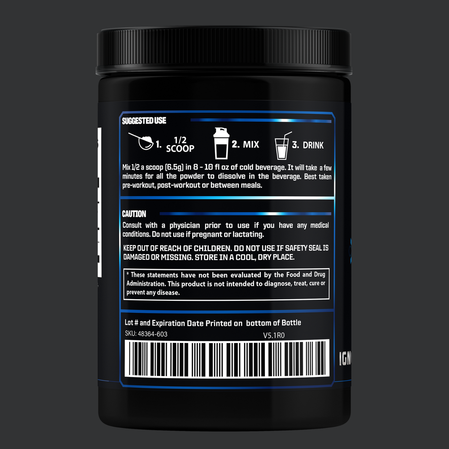 BCAA Shock Powder (Fruit Punch)