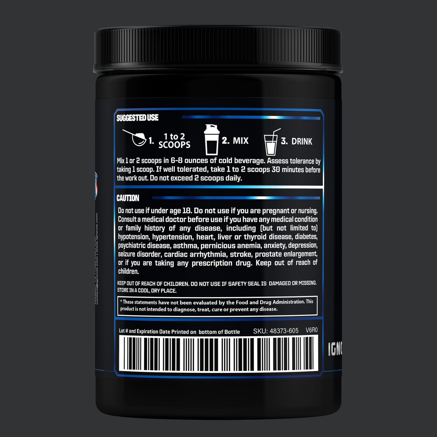 Nitric Shock Pre-Workout (Fruit Punch)
